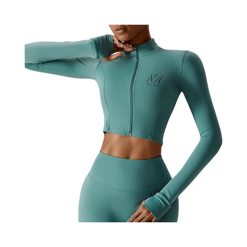 Ensemble Sport 2-Pièces – Vert Émeraude